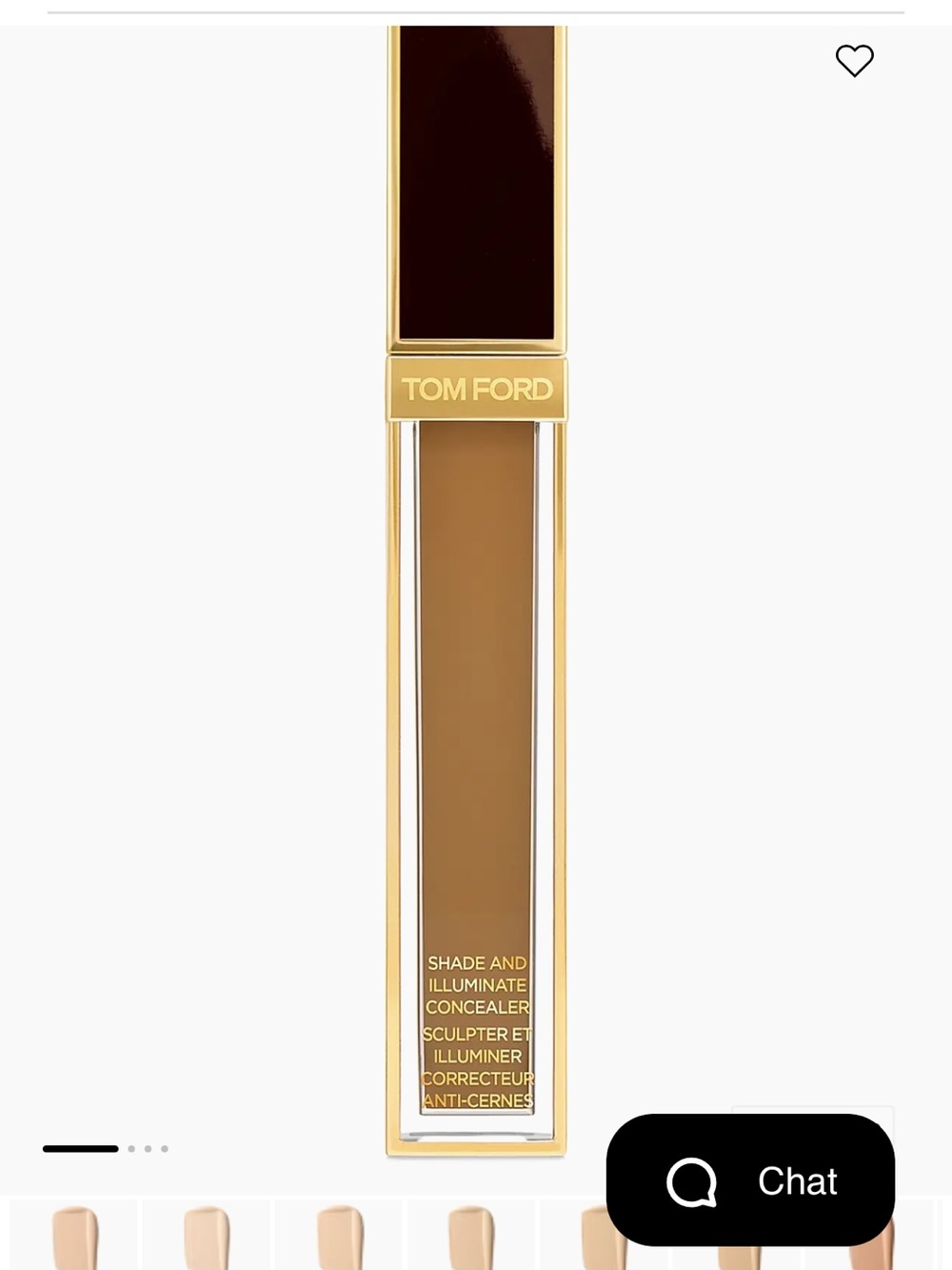 Tom Ford Shade and Illuminate Concealer — Warm Tan / Brown